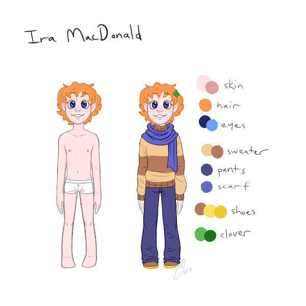 Ira - Reference Sheet by Strabius on DeviantArt