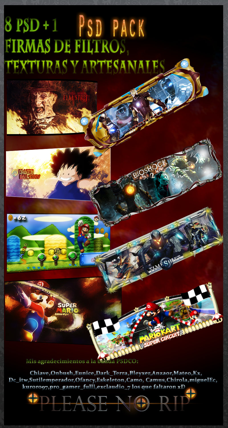 psd pack by 13XV on DeviantArt