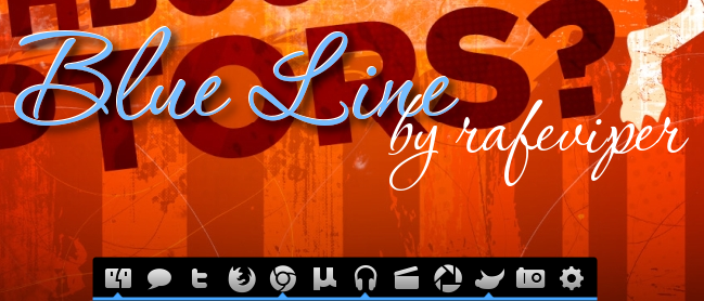 Blue Line Theme for AWN.