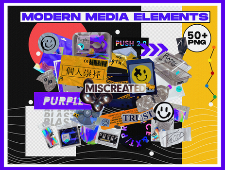 50+ MODERN MEDIA ELEMENTS