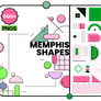 FREE 600+ PNG MEMPHIS SHAPES PACK