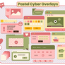 FREE 60+ PASTEL CYBER OVERLAYS | FREE DOWNLOAD
