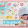 FREE 50+ CUTE 3D FOOD PNG PACK | FREE DOWNLOAD