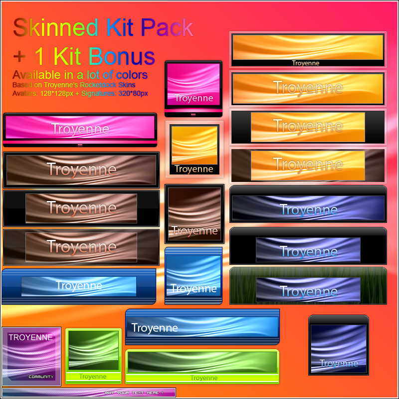 Skinned Kit Pack