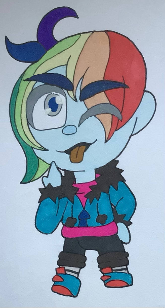 Teasing Moonlight (Simple Chibi Example) by puresthope125 on DeviantArt