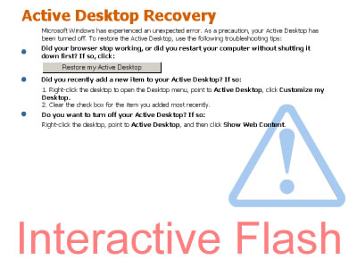 Active Desktop Recovery