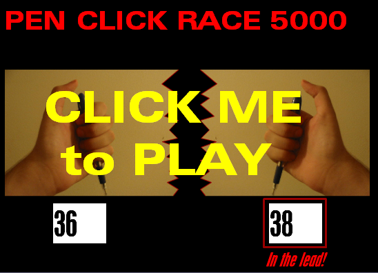 Pen Click Race 5000 (OLD / learning Flash)