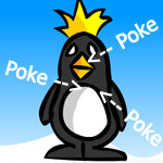 Xmas Game: Poke the Penguin