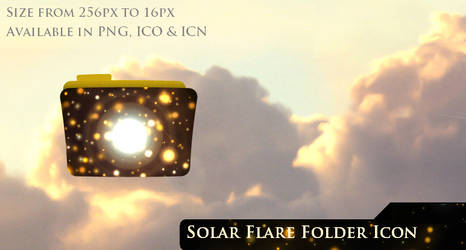Solar Flare Folder Icon
