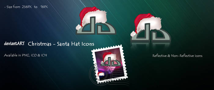 Christmas Santa Hat Icons