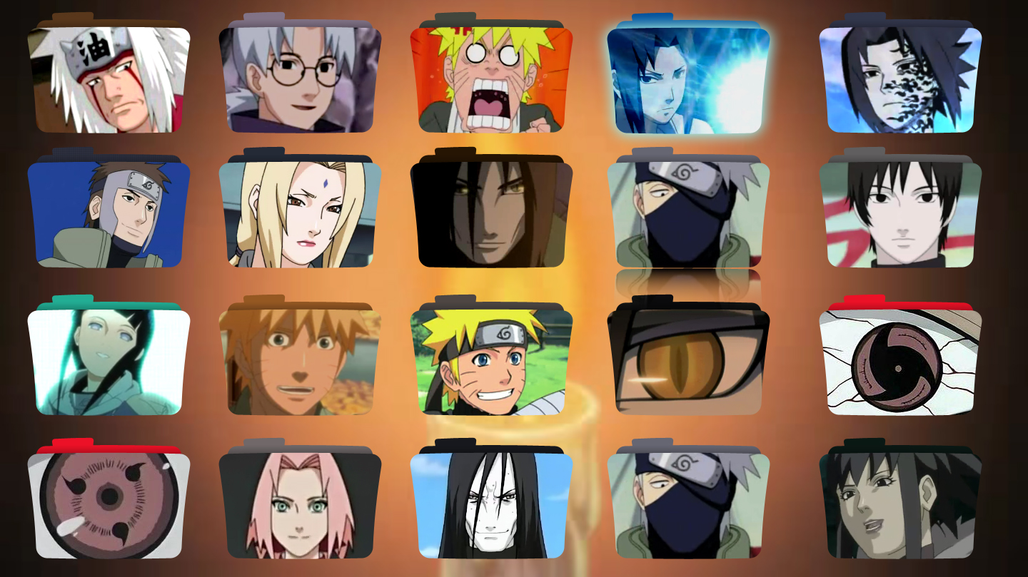 Naruto Folder Icons