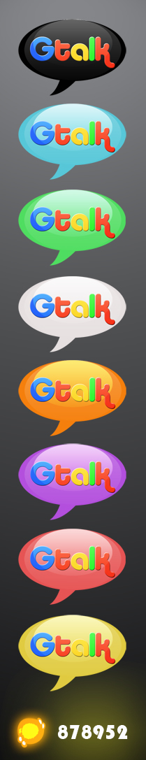 Gtalk Color Icons