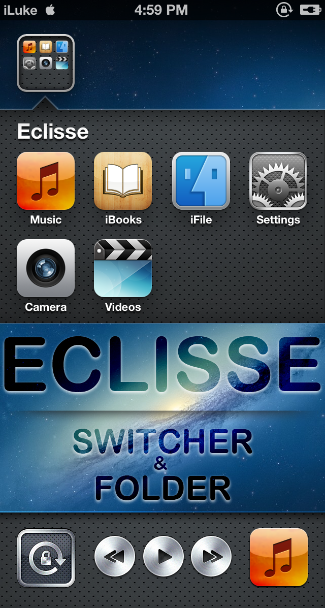 Eclisse Folder and Switcher Background