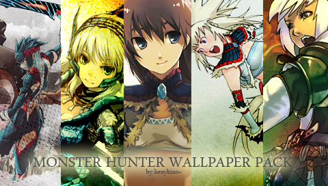 Monster Hunter PSP Wall-pack