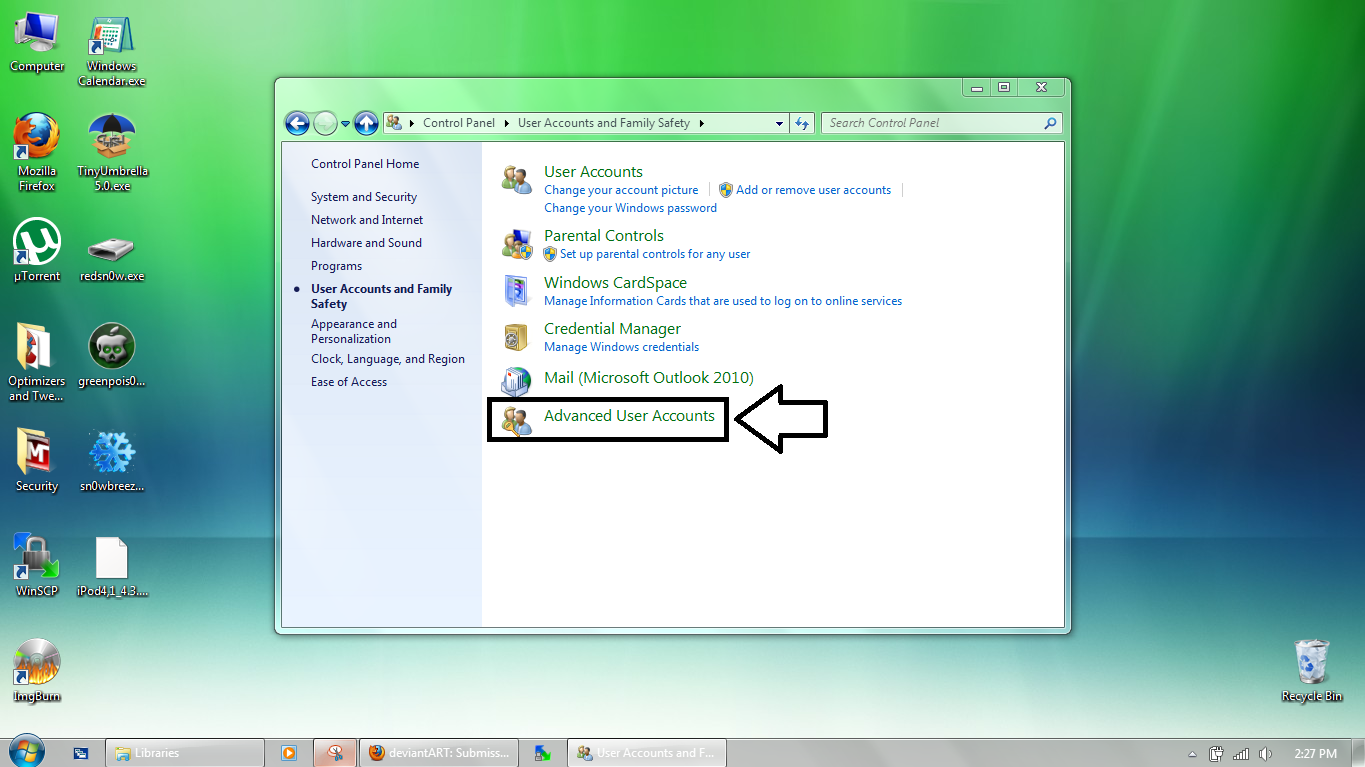 Advanced User Account Settings by scritperkid2 on DeviantArt
