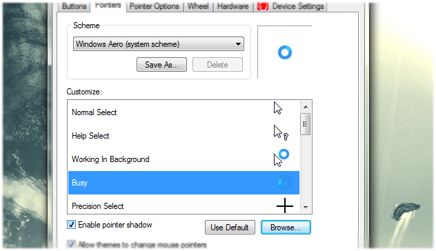 Custom Windows 8 Cursors