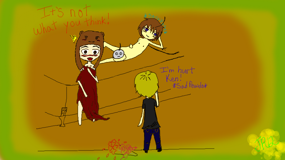 Reading Fanfiction by Jackholereba12 on DeviantArt