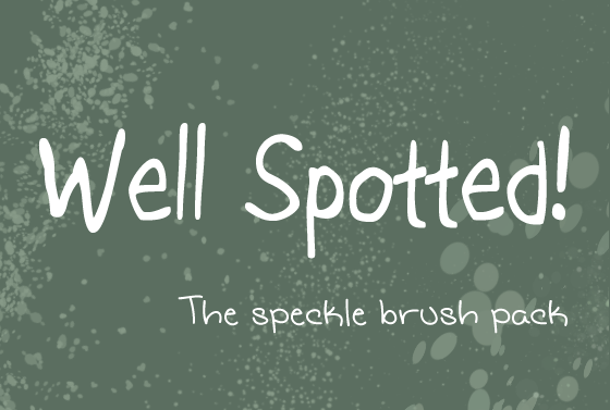 Speckle Brush Pack