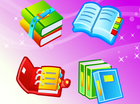 Free Vector Book Icons