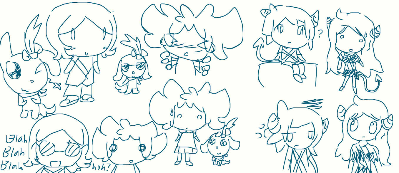 Concept Doodles by TheCreatorOfSoften on DeviantArt