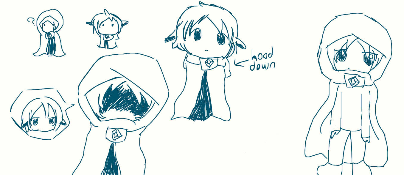 The Elf in the Cloak Concept Doodles by TheCreatorOfSoften on DeviantArt