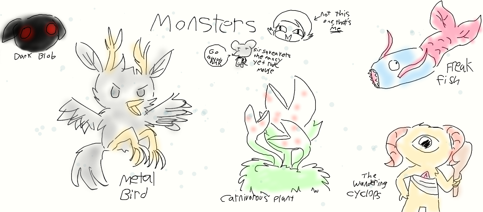Monsters by TheCreatorOfSoften on DeviantArt