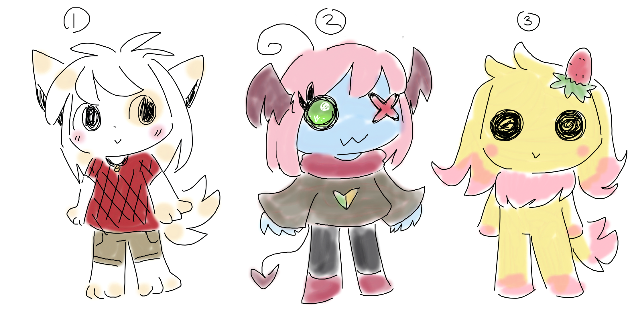 Weird Muro Draw-To-Adopts - Open by TheCreatorOfSoften on DeviantArt