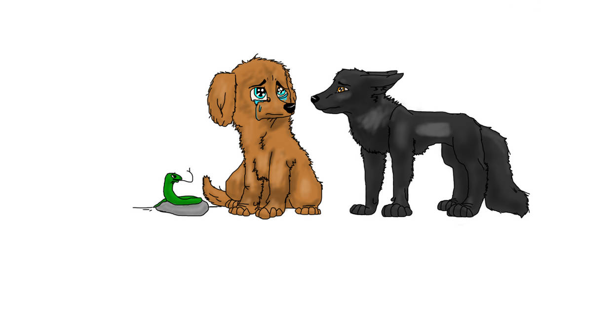 Sad Dogs by starloveswolves5 on DeviantArt