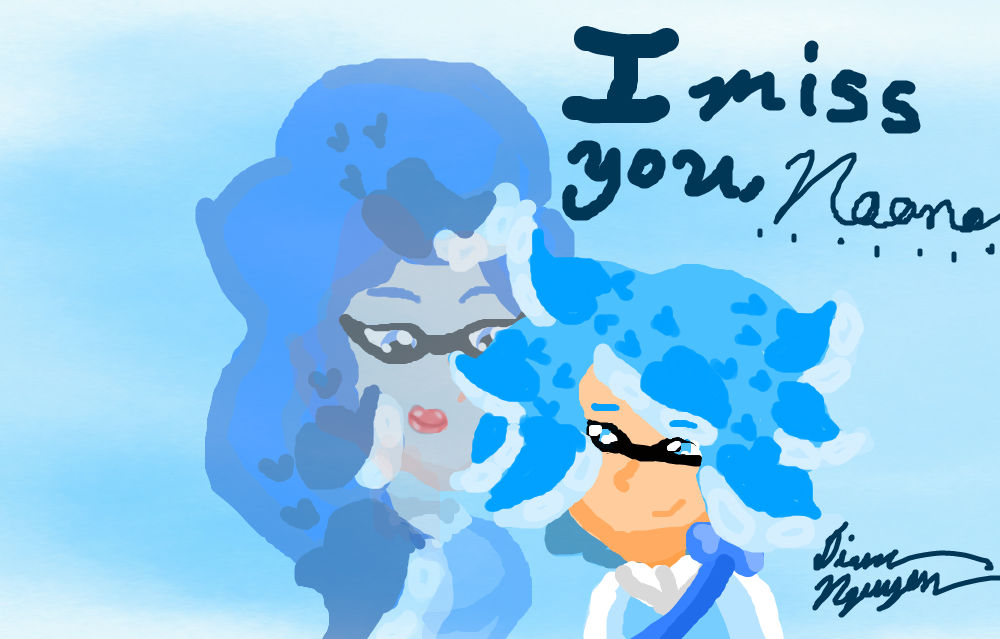 I miss you, Noona by MirabelleLeaf31 on DeviantArt