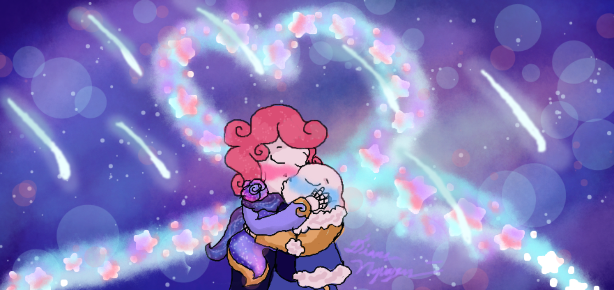 The Cosmos led me to you by MirabelleLeaf31 on DeviantArt