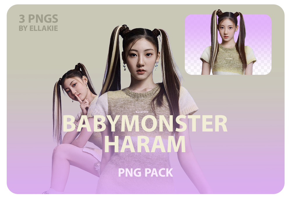 BABYMONSTER Haram PNG Pack by Ella Kie by ellakie on DeviantArt BABYMONSTER Haram PNG Pack by Ella Kie by ellakie on DeviantArt