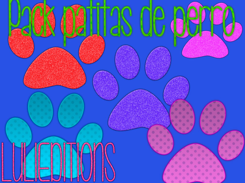 Patitas De Perro Png By Lulieditionspng On Deviantart