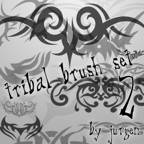 Tribal Brush Set 2