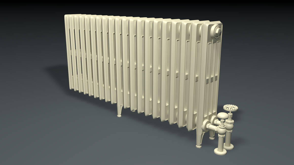 1930s Bedroom Radiator (C4D Model) by saltorio on DeviantArt