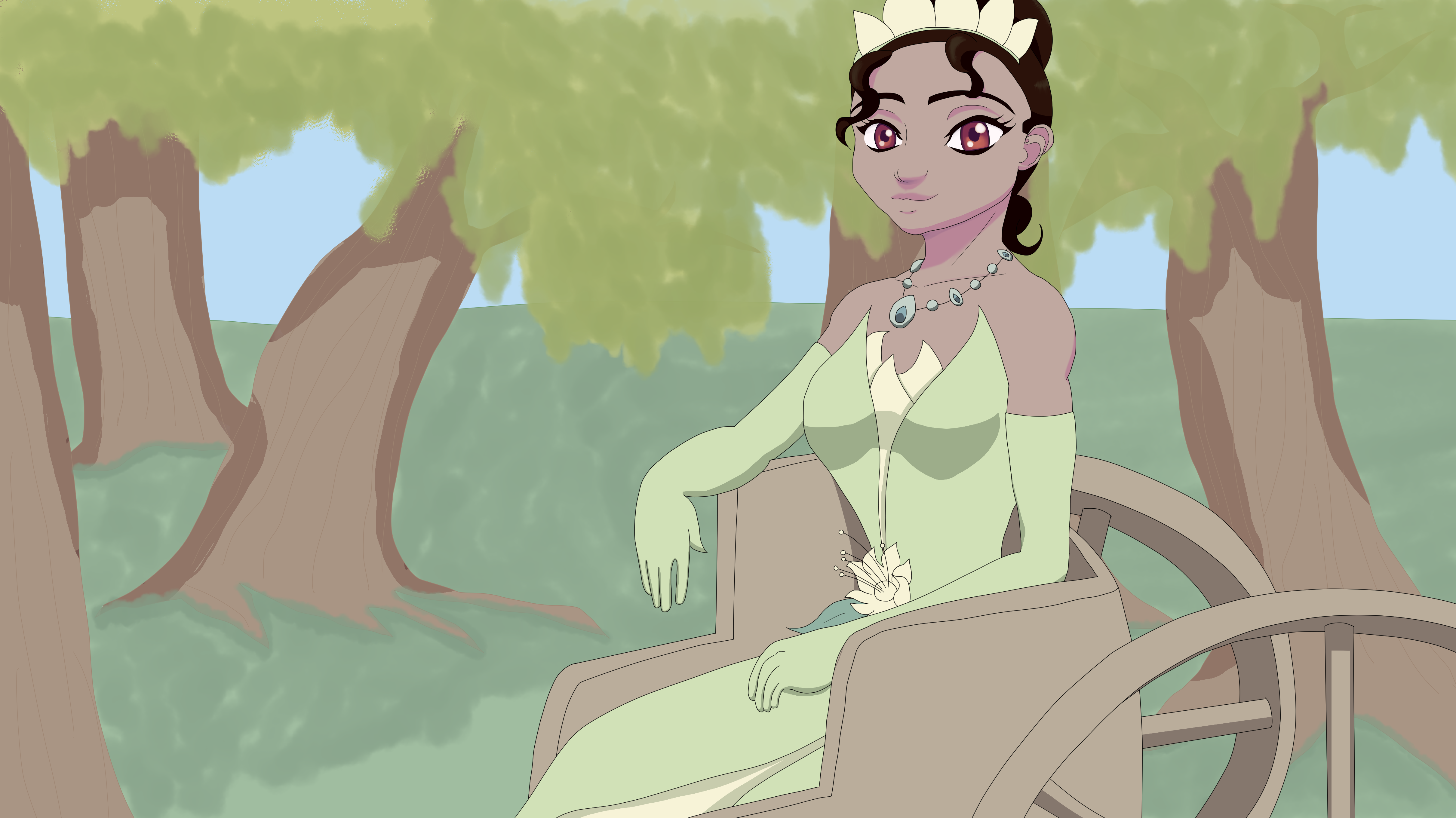Tiana Fanart by OneiroAngel on DeviantArt