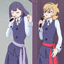 Avery and Lotte singing