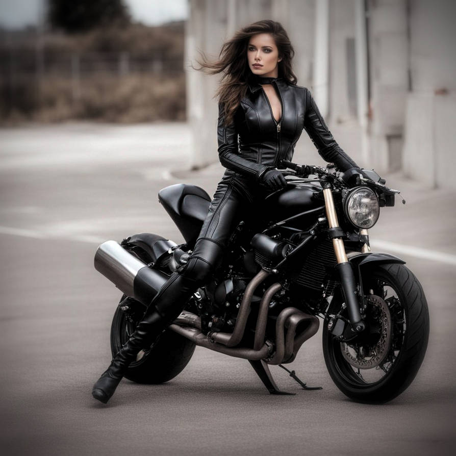 Sexy lady bikers best sale