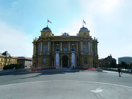 Croatian National Theatre in Zagreb - 360 Pano