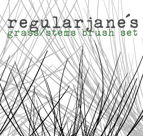 Brush Pack Grass and Stems