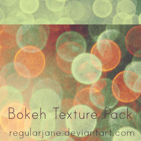 Regularjane's Bokeh Textures