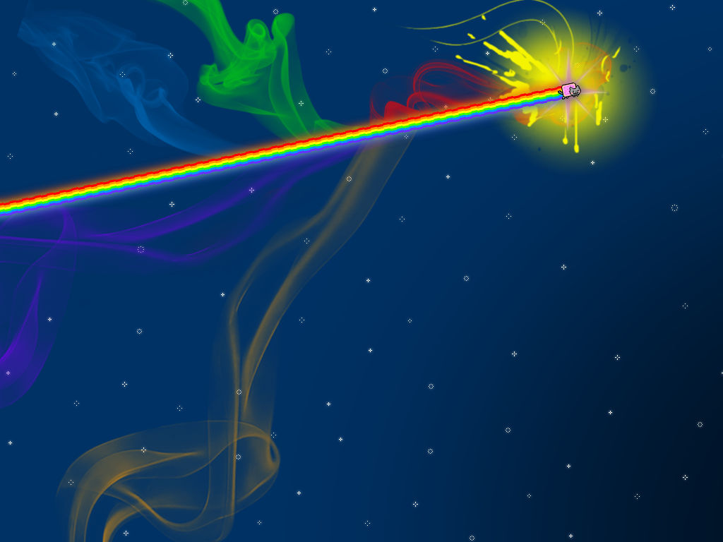 Nyan Cat Background By Sleepwalker000 On Deviantart