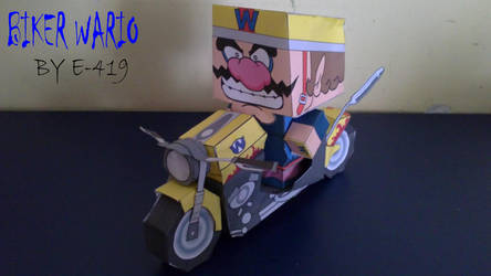 Biker Wario cubeecraft