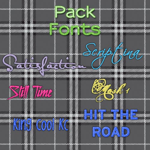 Pack de Fonts