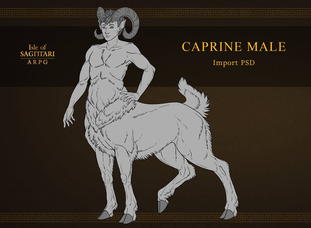 Cap Rine It Male Caprine IMPORT Template by SagittariAdmin on DeviantArt