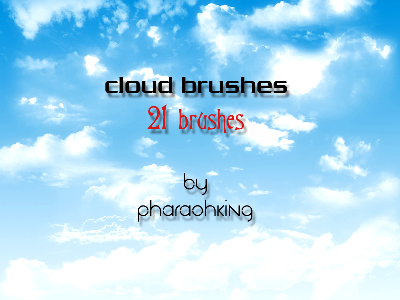 clouds photoshop brushes