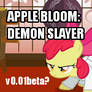 Apple Bloom Demon Slayer