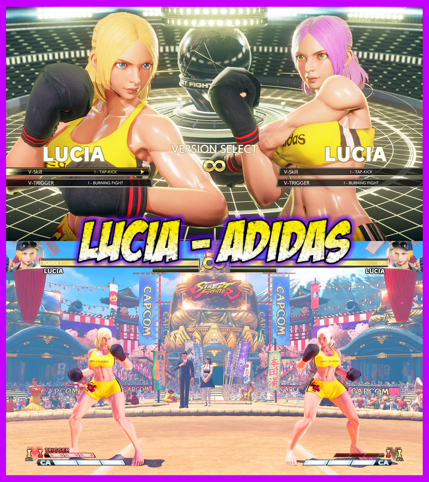 Lucia - MMA [Adidas COMMISSION] by AngelsModz on DeviantArt
