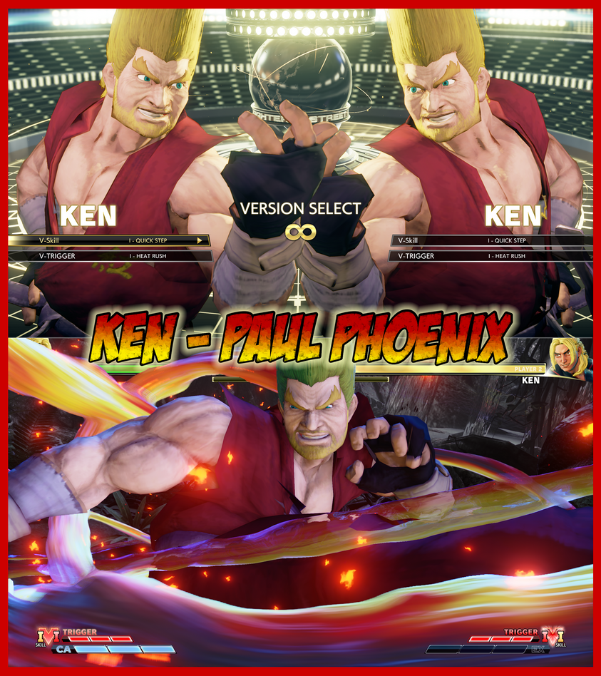 Ken - Paul Phoenix [COMMISSION] by AngelsModz on DeviantArt