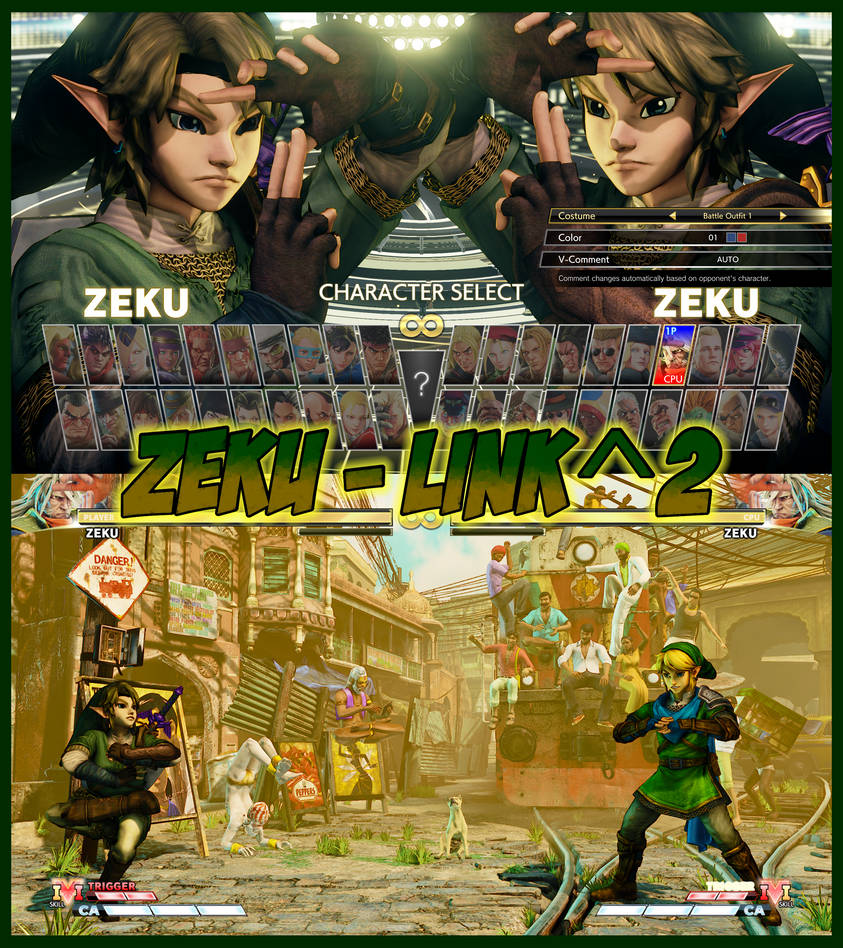 Zeku - Double Links [COMMISSION] by AngelsModz on DeviantArt