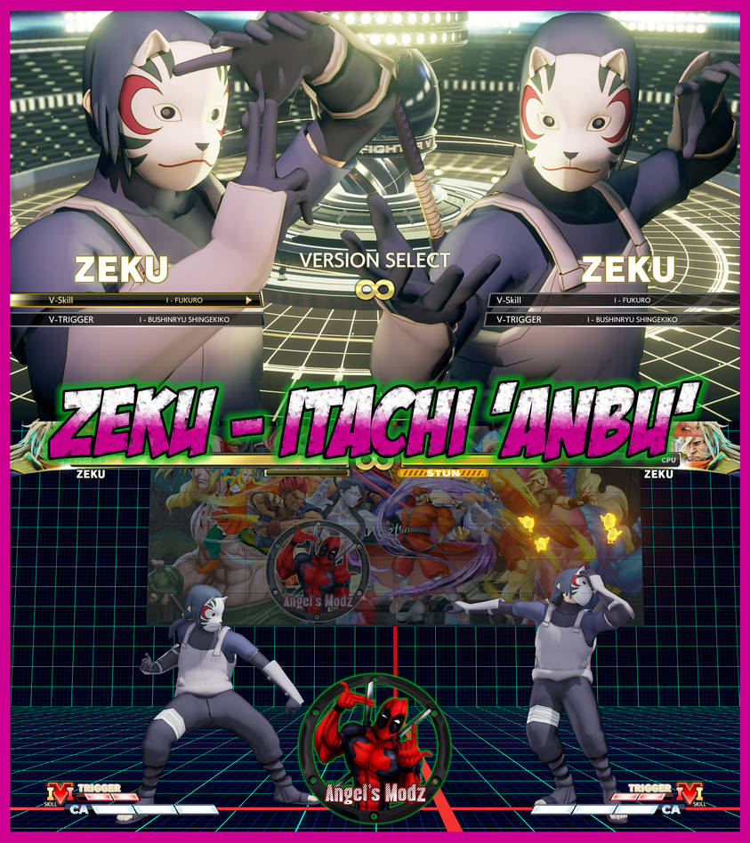 Zeku - Itachi 'Anbu' [DONATION] by AngelsModz on DeviantArt